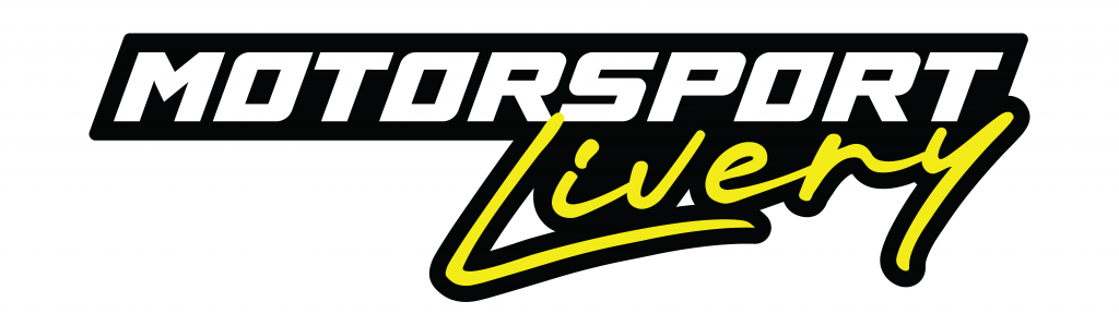 MOTORSPORT LIVERY logo NEON YELLOW